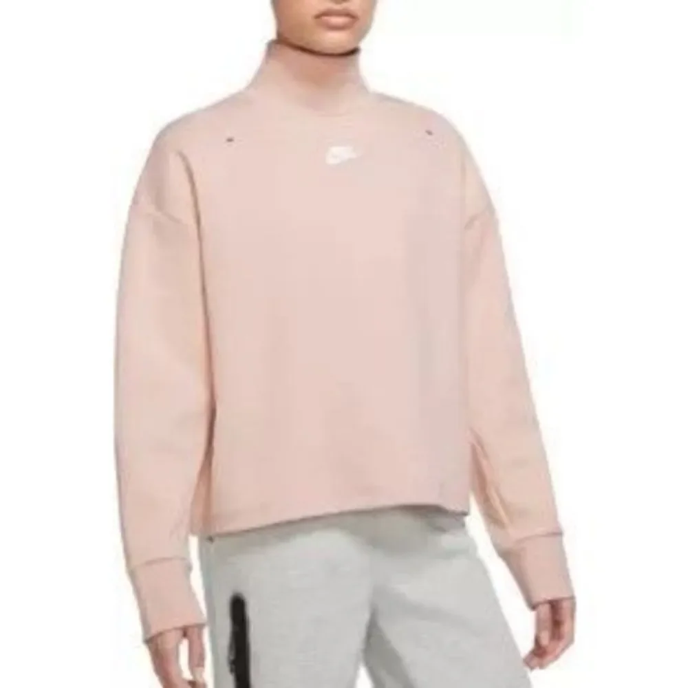 Nike Women's Sportswear Tech Fleece Mock Neck Pullover size XL
